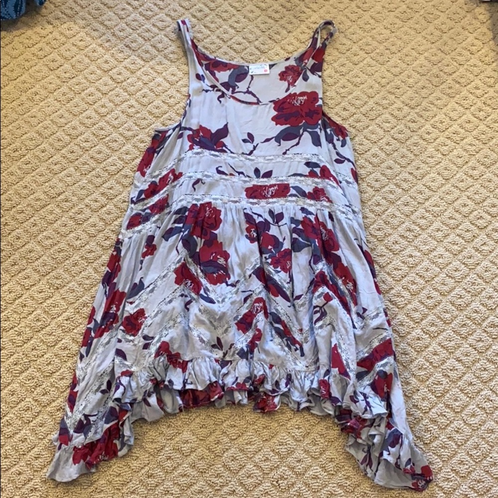 Free people lace floral sun dress